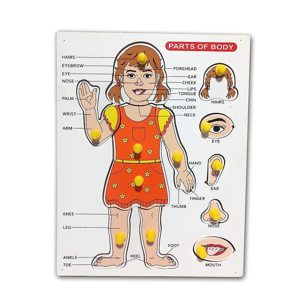 MINDZ PARTS OF BODY GIRL PUZZLE MN-222-1